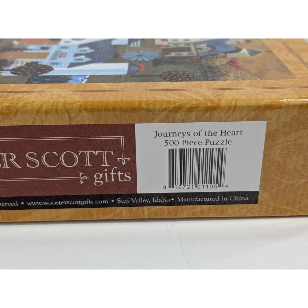 JOURNEYS OF THE HEART🇺🇸Collector Jane Wooster Scott Jigsaw Puzzle 500pc 20x16